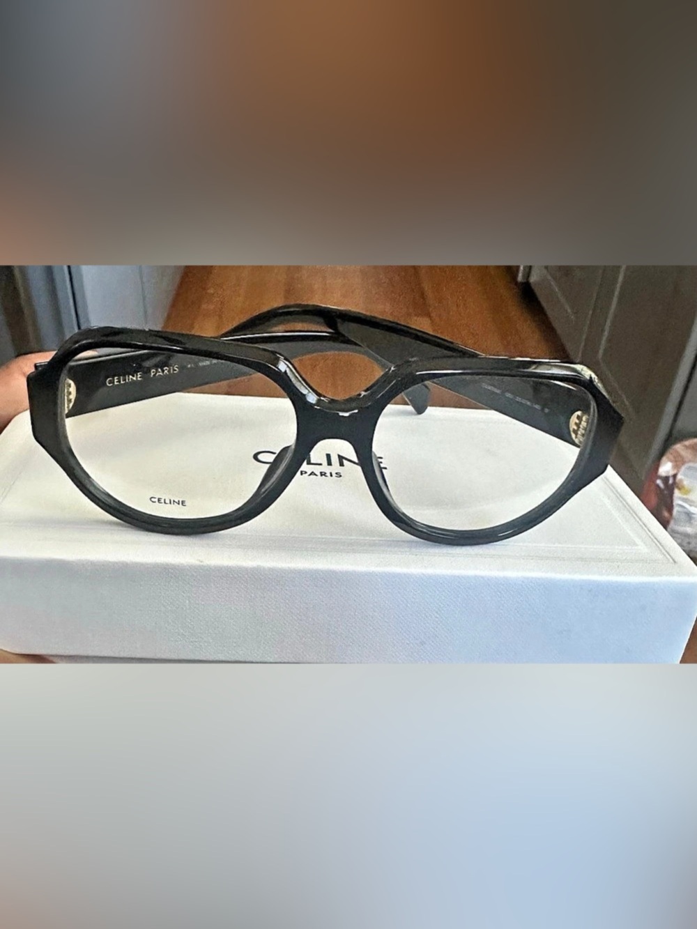 Celine CL501651 Black Glasses Size 55